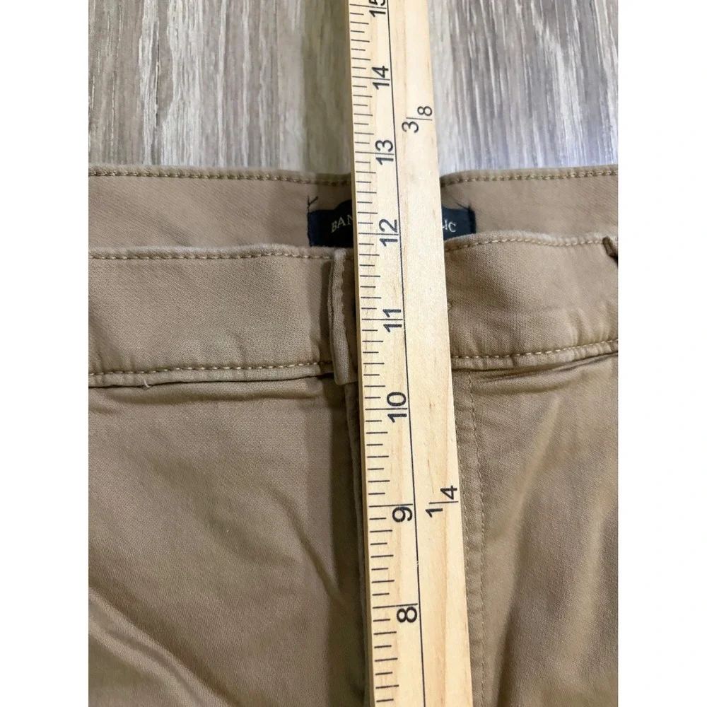 Banana Republic Khaki Chino‎ Pants Men 40x30 (39x27) Slim Cotton Stretch Whisky